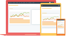 Marketing Reporting auf Desktop, Tablet und Mobil