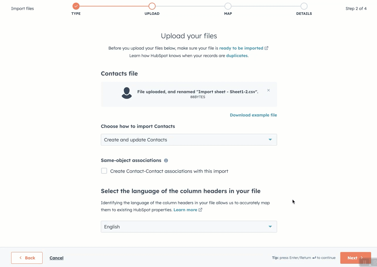 import-automatic-validation